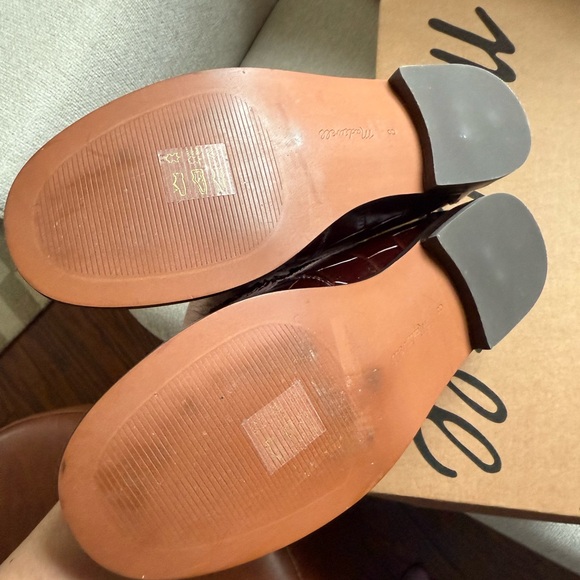 Madewell Grayson Penny Loafer, Size 8, Chocolate Raisin - Picture 3 of 3